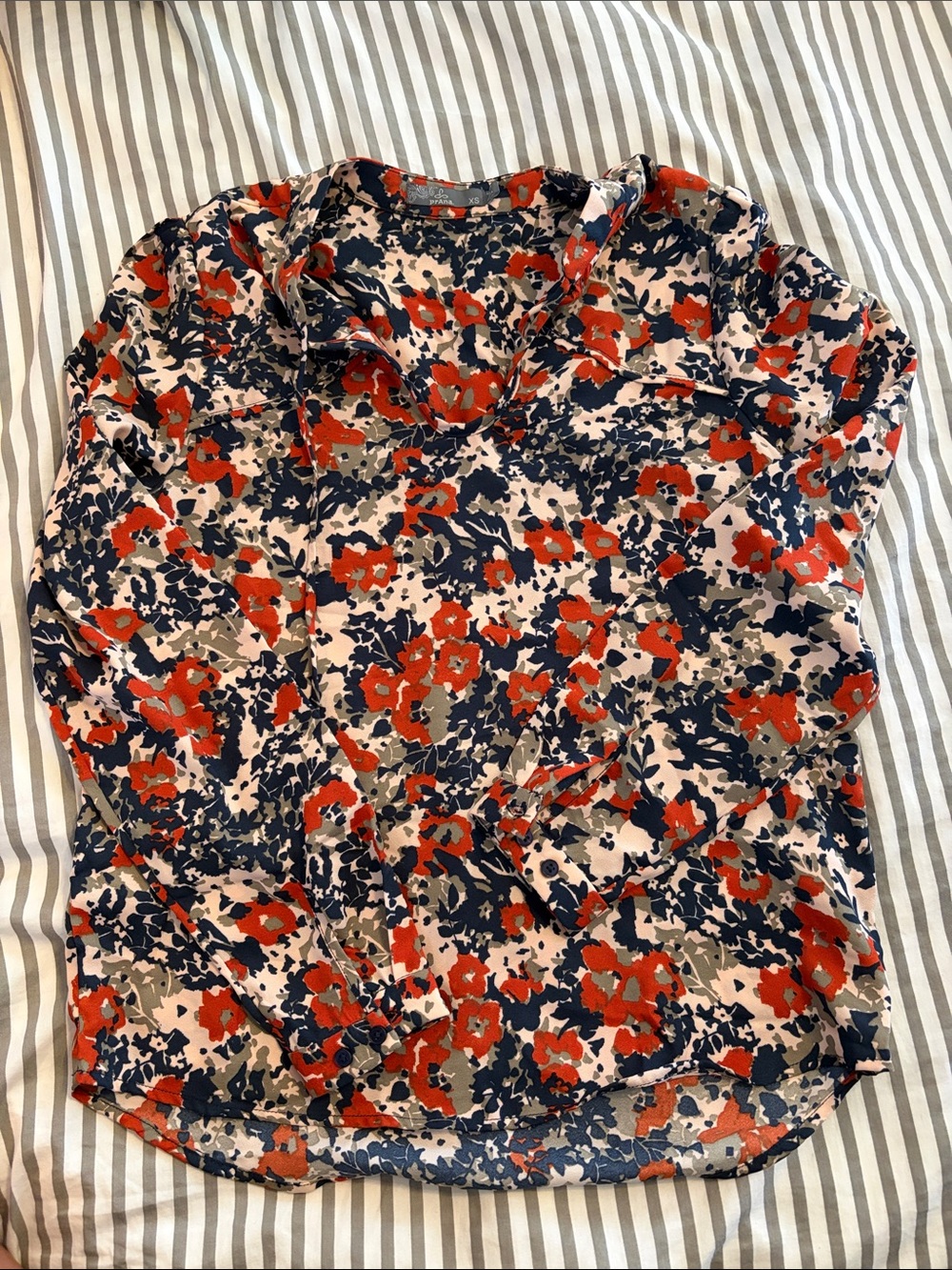 Prana Floral Print Blouse